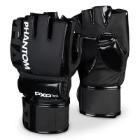 Рукавички для MMA Phantom Apex Hybrid Black S/M (PHMMAG2022-SM)