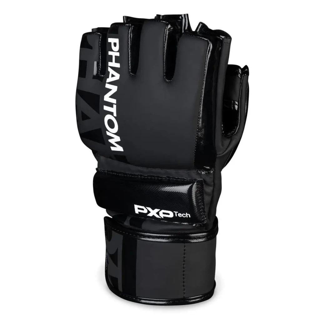 Рукавички для MMA Phantom Apex Hybrid Black S/M (PHMMAG2022-SM)