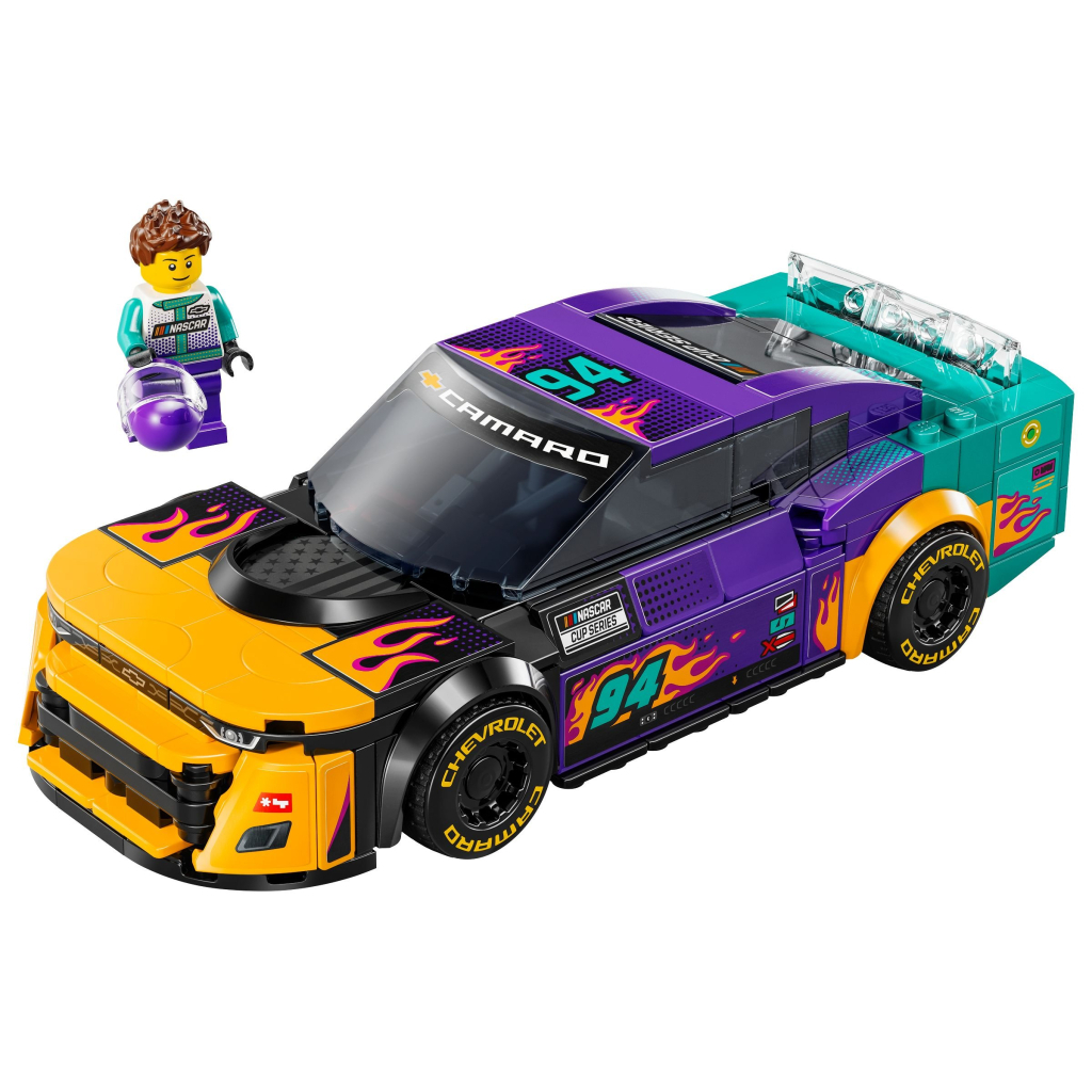 Конструктор LEGO Speed Champions NASCAR Next Gen Chevrolet Camaro ZL1, 328 деталей (76935)