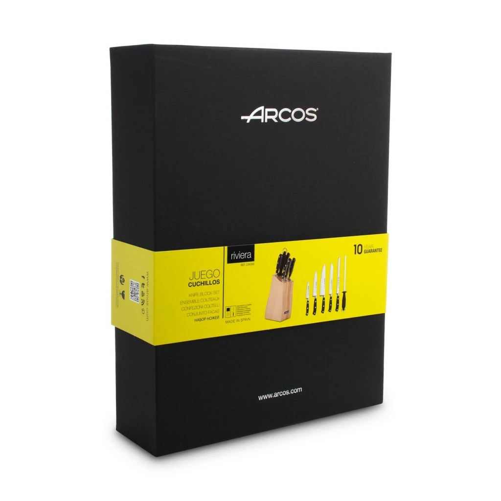 Набір ножів Arcos серія "Riviera" 6 предметів (234200) Набір ножів Arcos серія "Riviera" 6 предметів (234200)