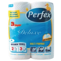 Paper towels Perfex Deluxe 3 layers 2 rolls (8606102287381)