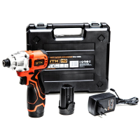 Шуруповерт GTM ударний IS12/120BL, 12В, 120Нм, 0-3000 об/хв, 2x2Ah (IS12/120BL)