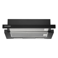 Kitchen hood GRANADO Telde 602-450 black (GCH316211)