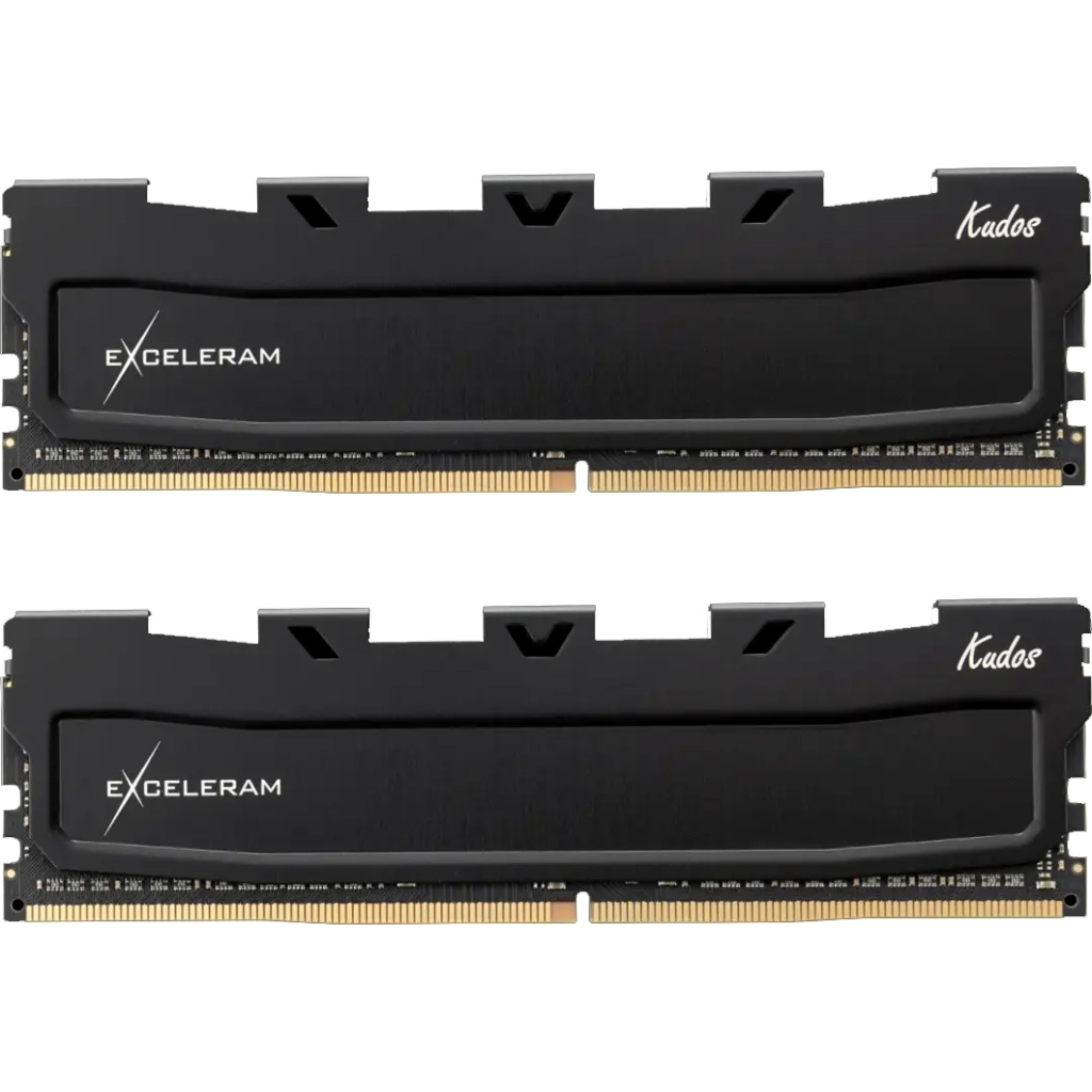 Модуль пам'яті для комп'ютера DDR5 32GB (2x16GB) 6000 MHz Black Kudos eXceleram (EK50320602836CD)
