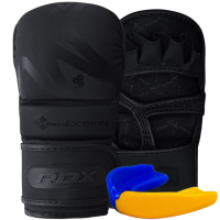 Рукавички для MMA RDX T15 Noir Inner Matte Black S (GSR-T15MB-S)