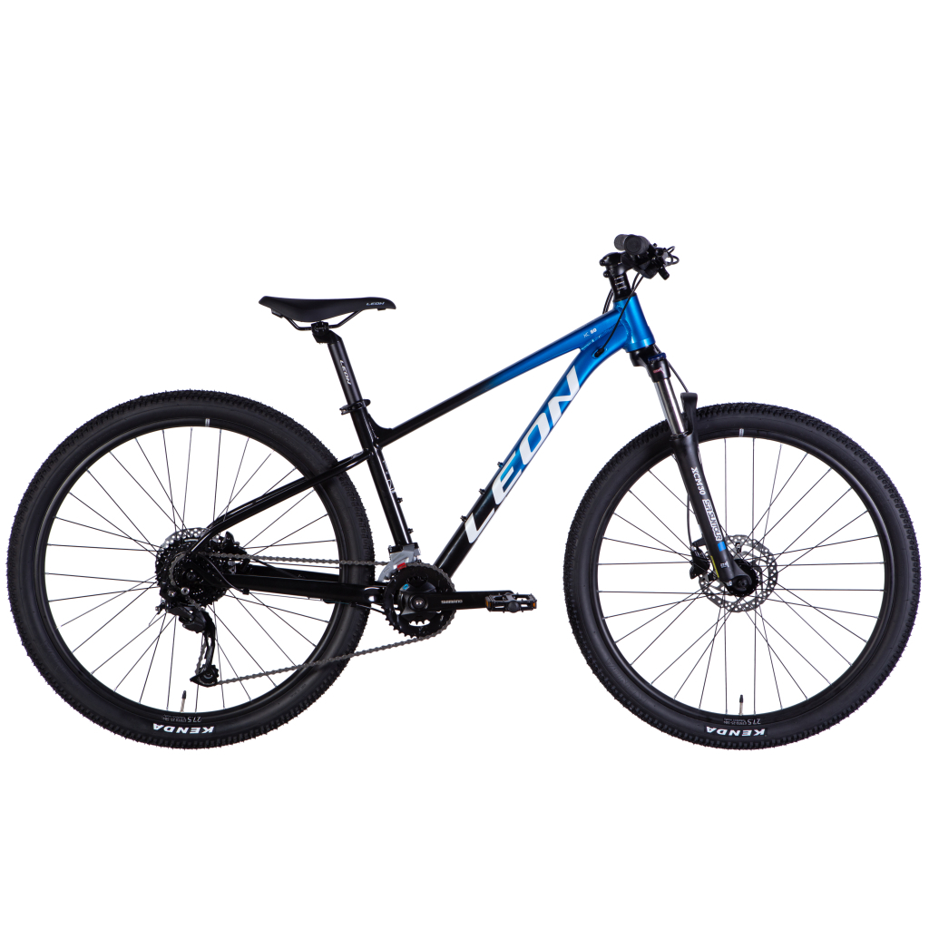 Велосипед Leon 27,5" XC 80 HDD рама-16" AL 2025 синiй з чорним (OPS-LN-27,5-060)