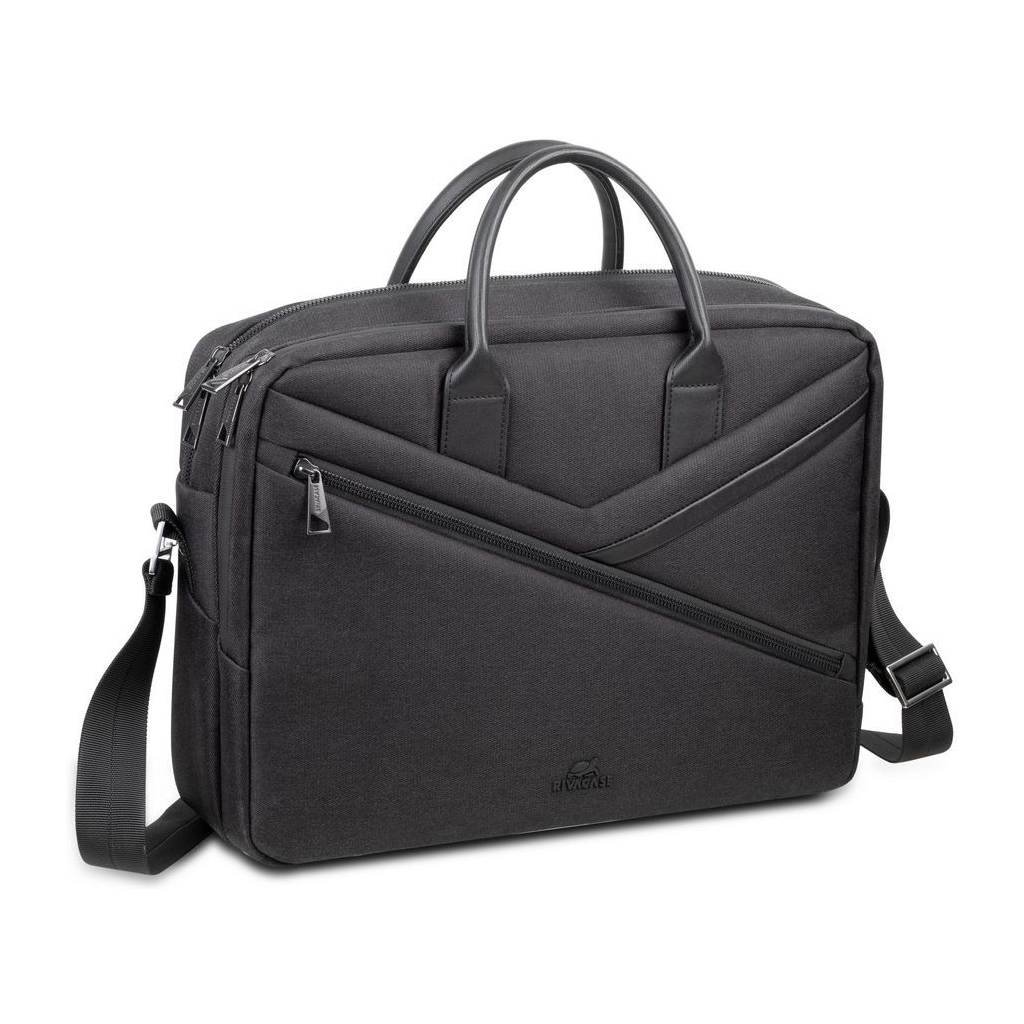 Сумка для ноутбука RivaCase 15.6" 8134 Clark Black ECO (8134BlackECO)