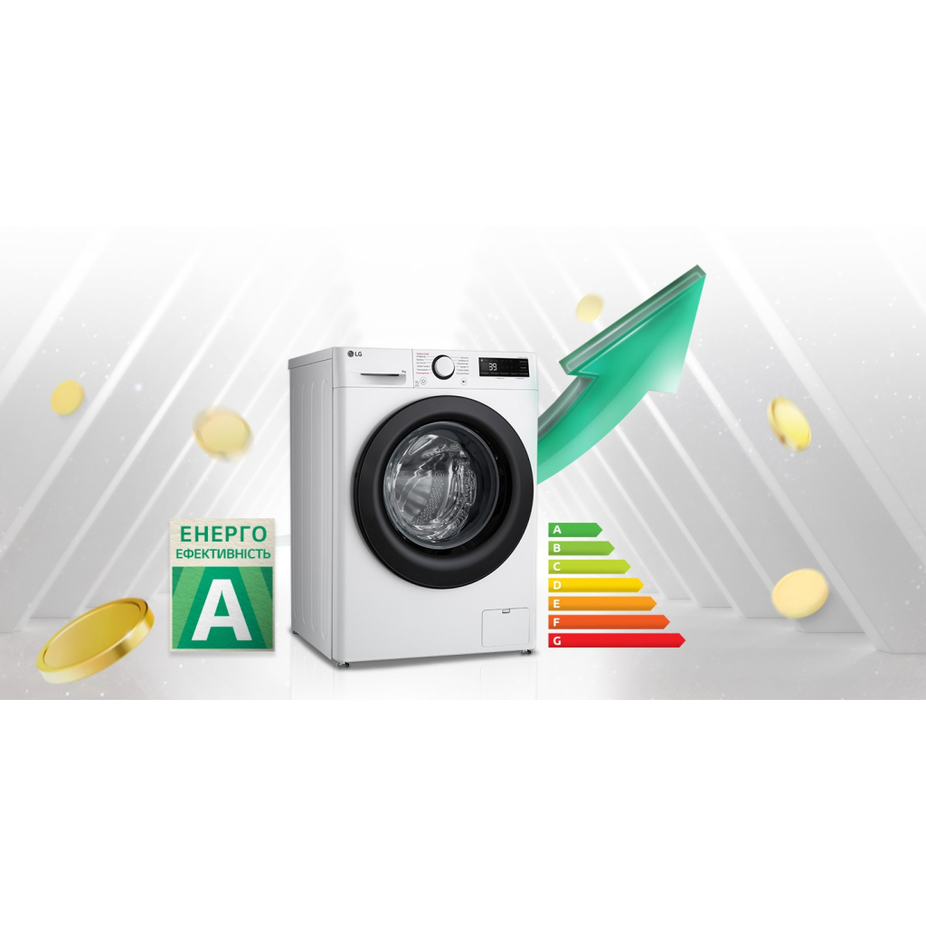 Пральна машина LG F2Y5FS6W Пральна машина LG F2Y5FS6W