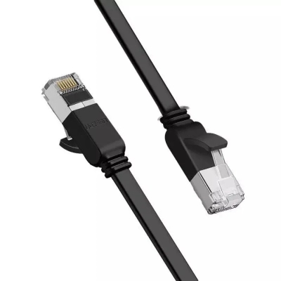 Патч-корд 5м, U/UTP cat 6 RJ-45 COPPER black Ugreen (U_50187)