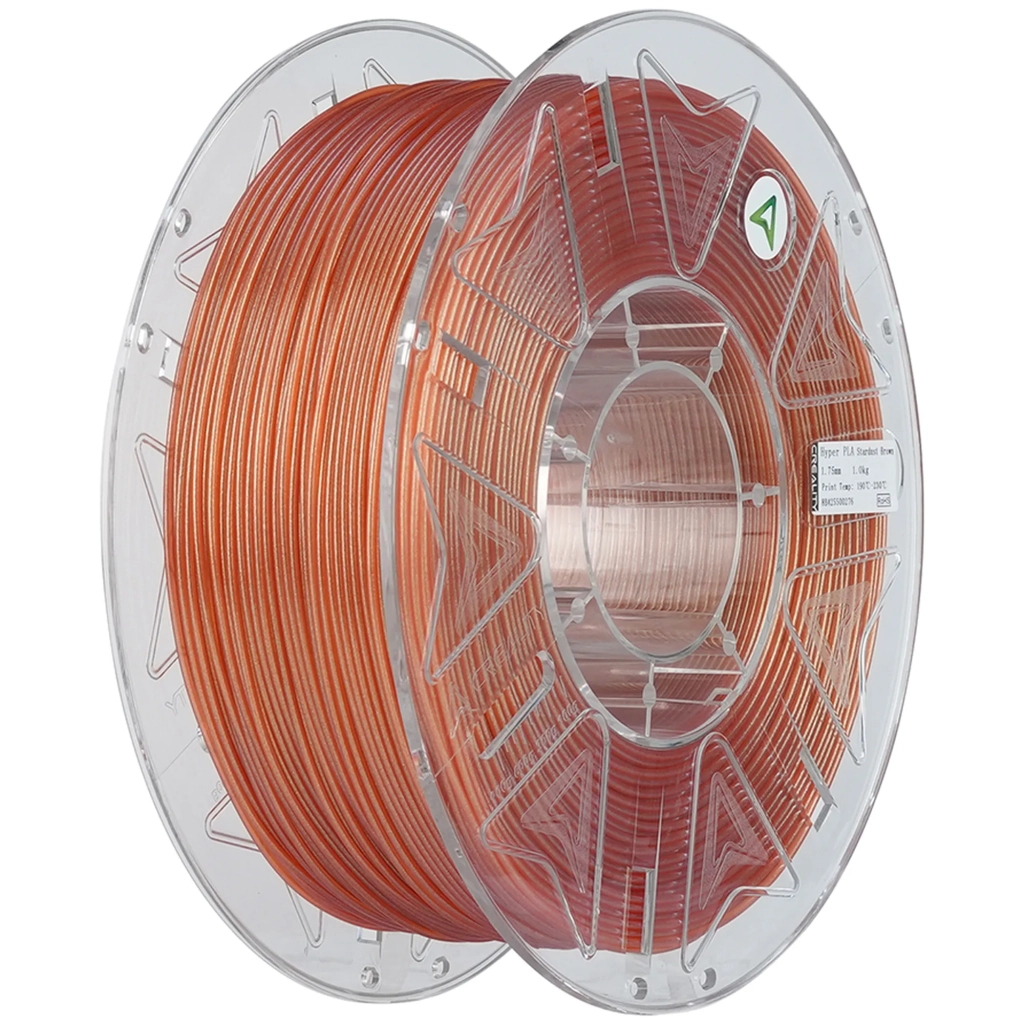 Пластик для 3D-принтера Creality PLA Hyper RFID Stardust 1.75mm, 1kg, brown (3301010571) Пластик для 3D-принтера Creality PLA Hyper RFID Stardust 1.75mm, 1kg, brown (3301010571)