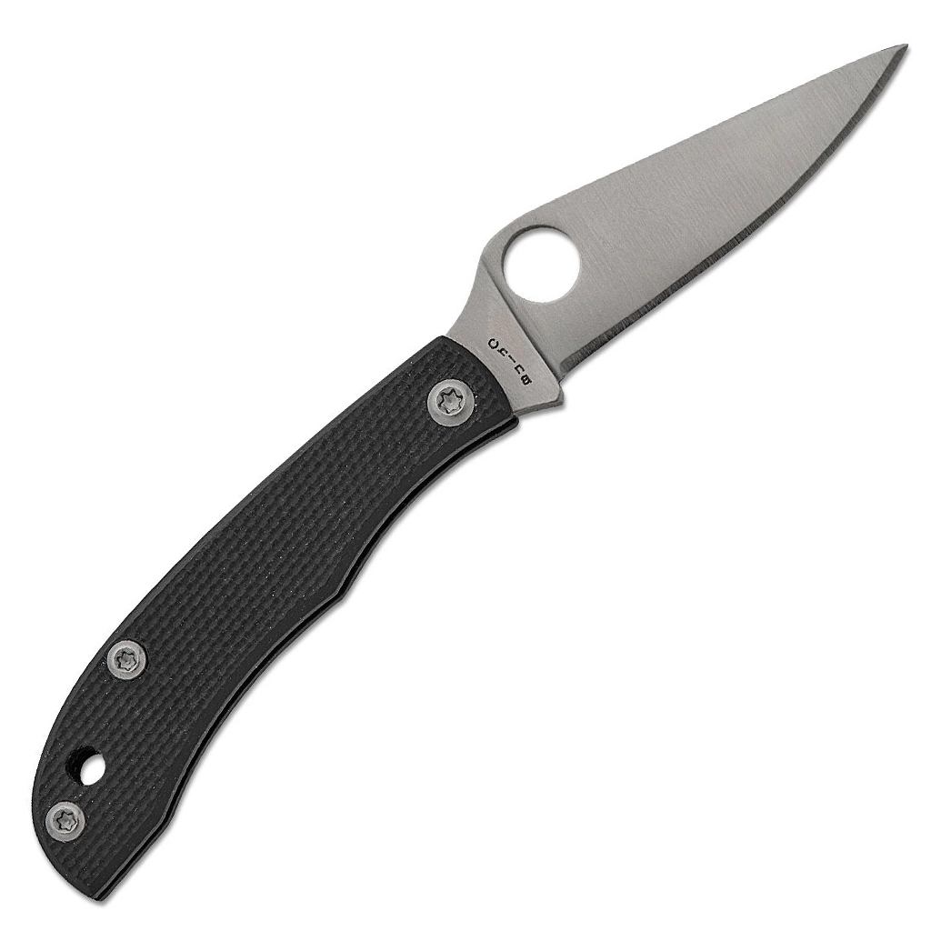 Ніж Spyderco Honeybee 12C27 G10 Black (C137GBKP) Ніж Spyderco Honeybee 12C27 G10 Black (C137GBKP)