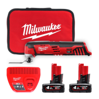 Реноватор Milwaukee C12 MT-402B Li-Ion, 2x4Ah, сумка (4933441705)