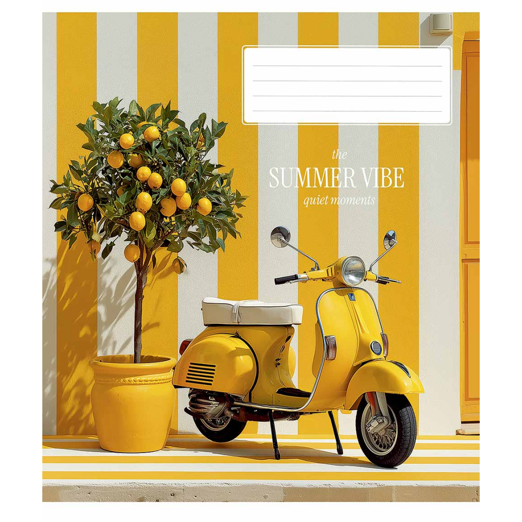 Зошит Школярик Summer 48 аркушів клітинка (048-3621K) Зошит Школярик Summer 48 аркушів клітинка (048-3621K)