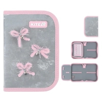 Pencil case Kite Velvet Dream 621, without filling, 1 compartment, 1 flap (K26-621-7)