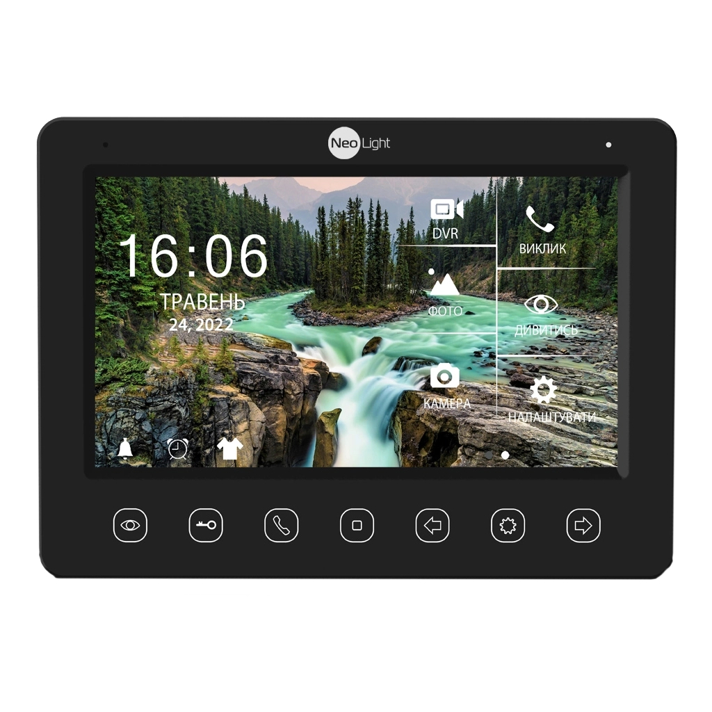 Відеодомофон Neolight KAPPA+ HD black