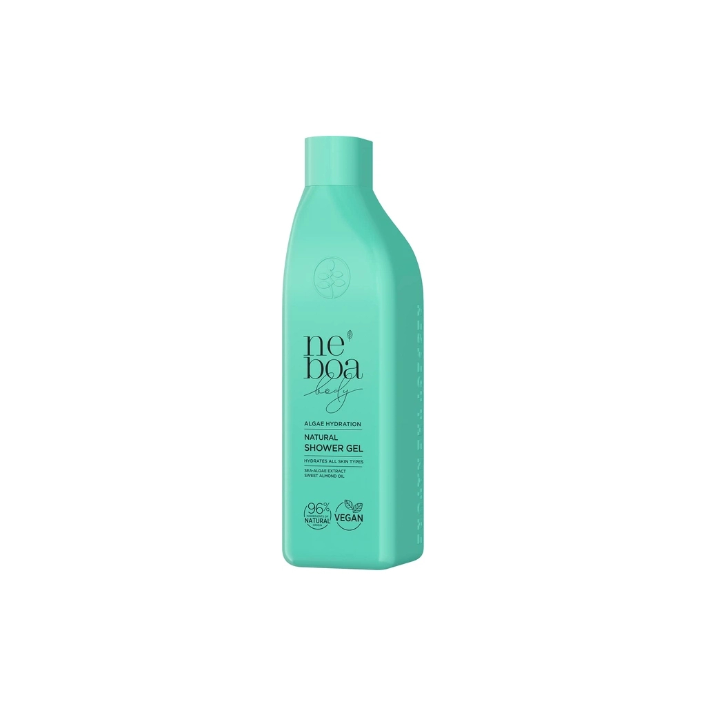 Гель для душу Neboa Algae Hydration Natural Shower Gel Зволожувальний З екстрактом водоростей 300 мл (5903794193741)