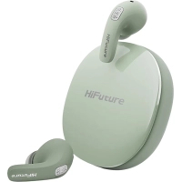 HiFuture FlyBuds4 AI Matcha Green headphones (flybuds4-ai.matchagreen)