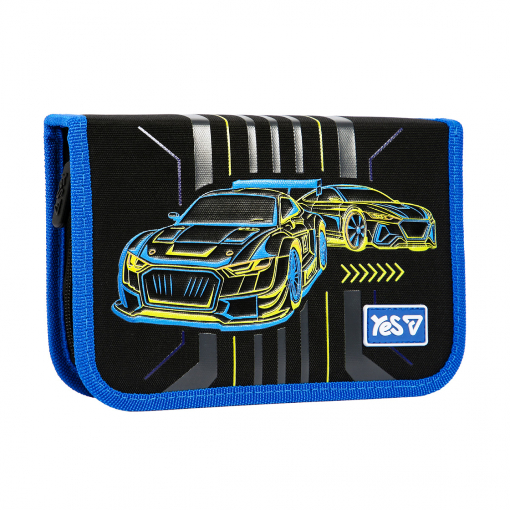Пенал Yes твердий одинарний з клапаном Rally HP-03 (533736)
