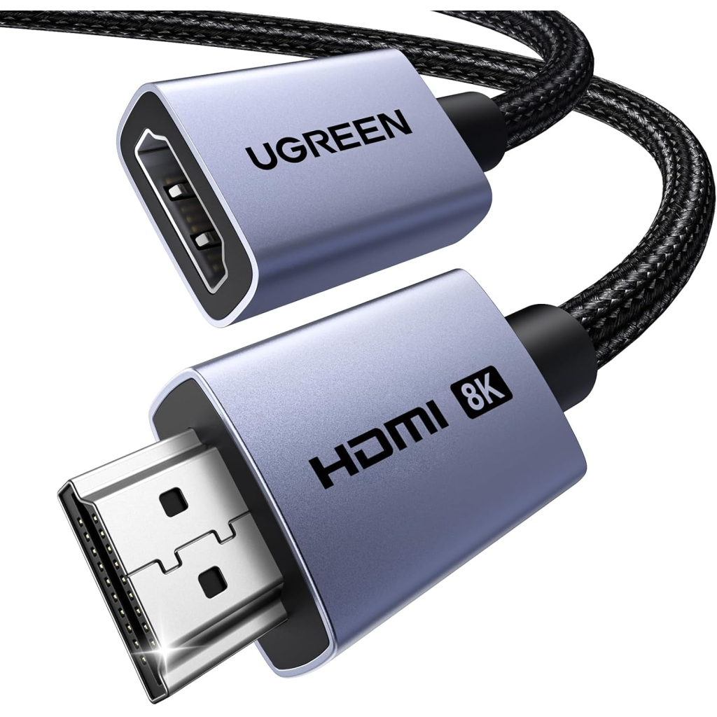 Кабель мультимедійний HDMI M to HDMI M 1.0m 8K60Hz 48Gbps black Ugreen (95890) Кабель мультимедійний HDMI M to HDMI M 1.0m 8K60Hz 48Gbps black Ugreen (95890)
