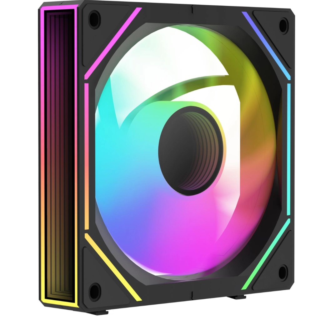 Кулер до корпусу OCYPUS GAMMA F12 UNI ARGB чорний (GAMMA-F12-BK1AM00U-GL)