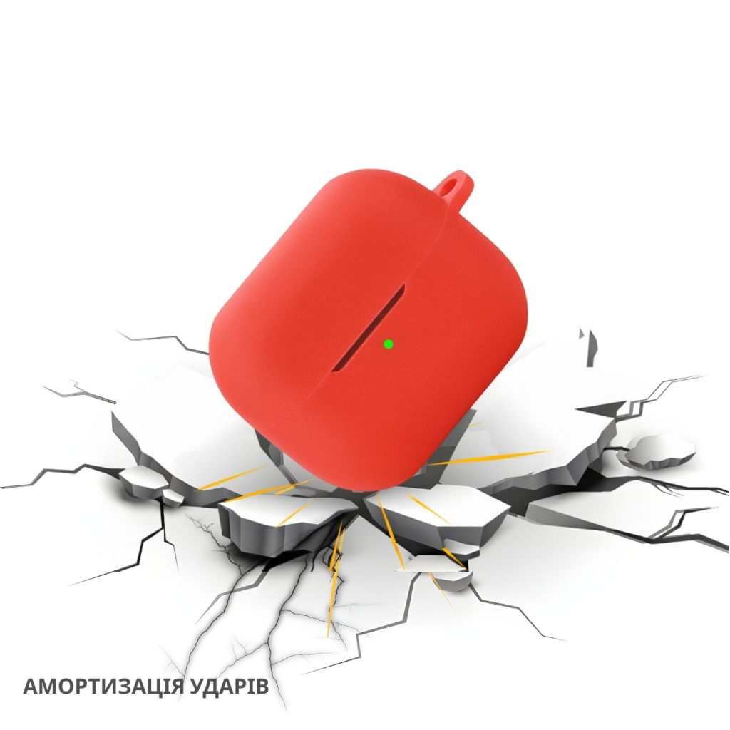 Чохол для навушників BeCover Silicon для Samsung Galaxy Buds 3 Red (715114)
