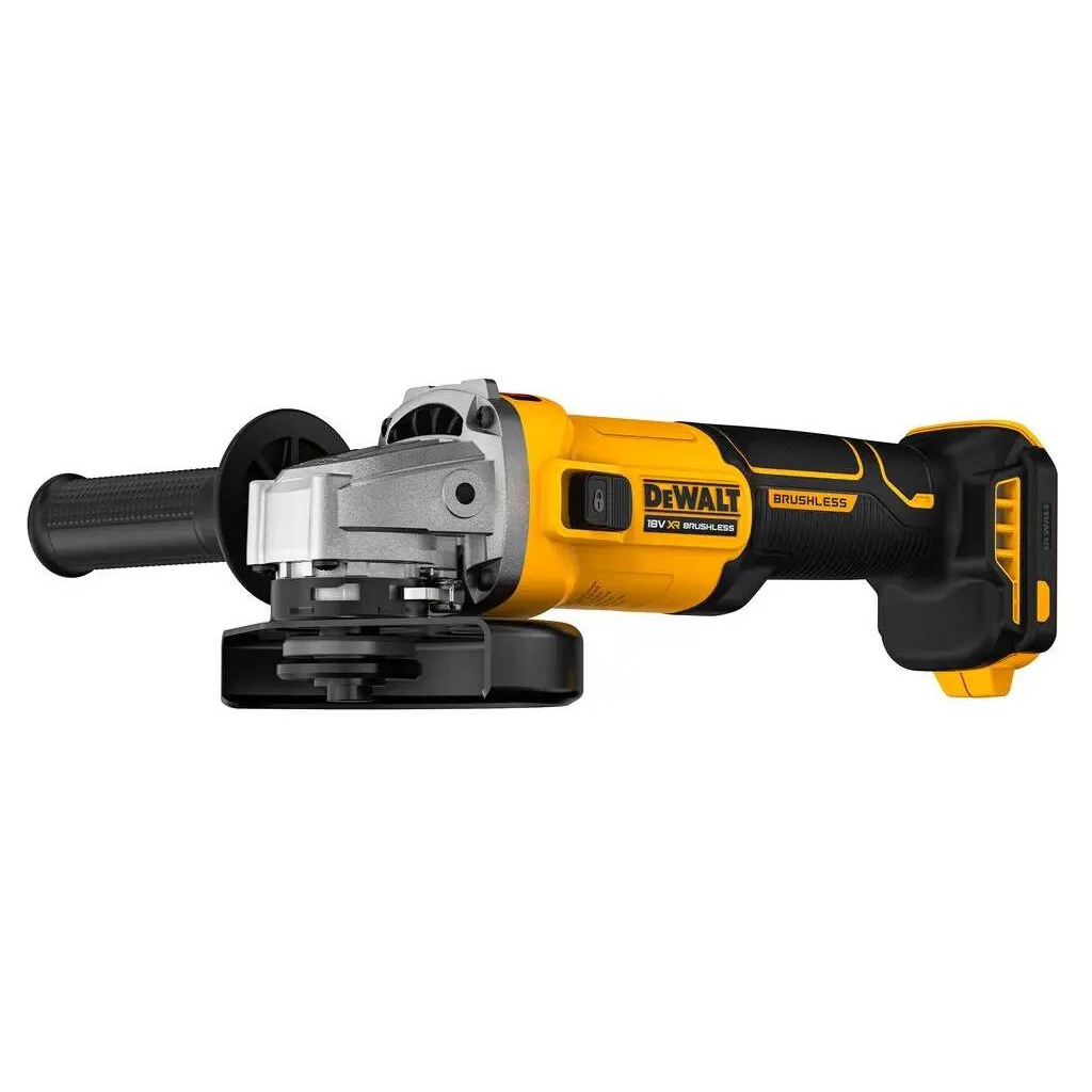 Шліфувальна машина DeWALT XR Li-Ion, 18V, 125мм, 9000об/хв, 1.61кг (без АКБ та ЗП) (DCG407NT)