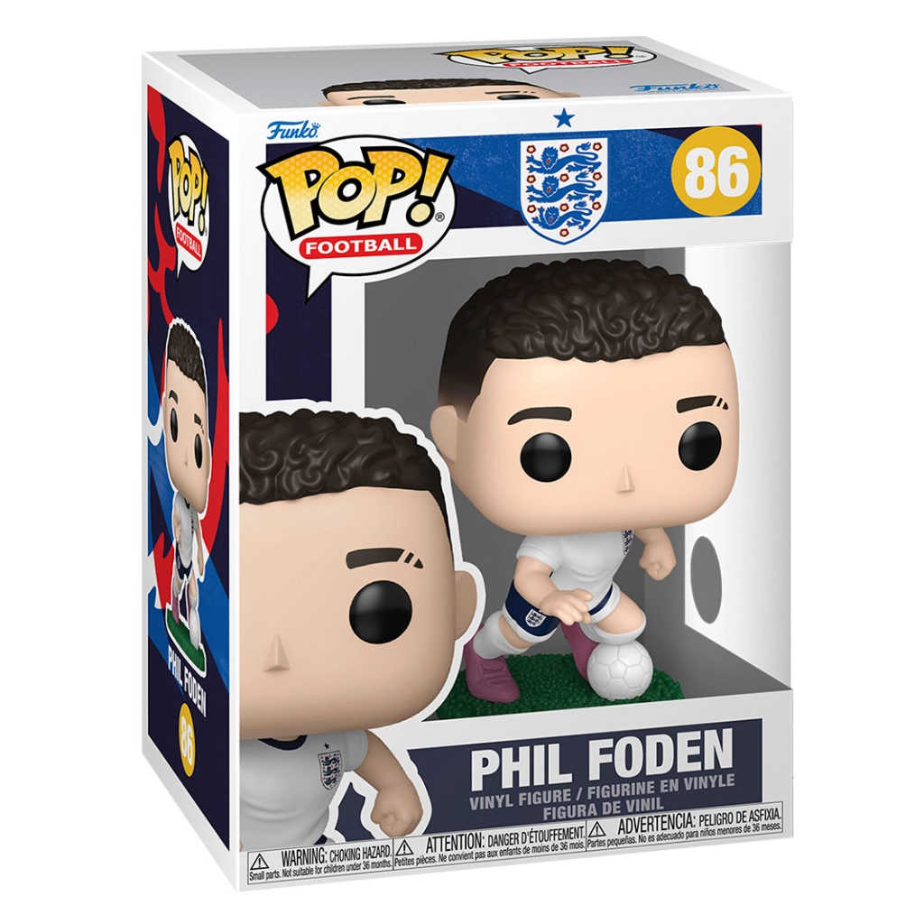 Фігурка Funko Pop серії Футбол: Англія - Філ Фоден (94466) Фігурка Funko Pop серії Футбол: Англія - Філ Фоден (94466)
