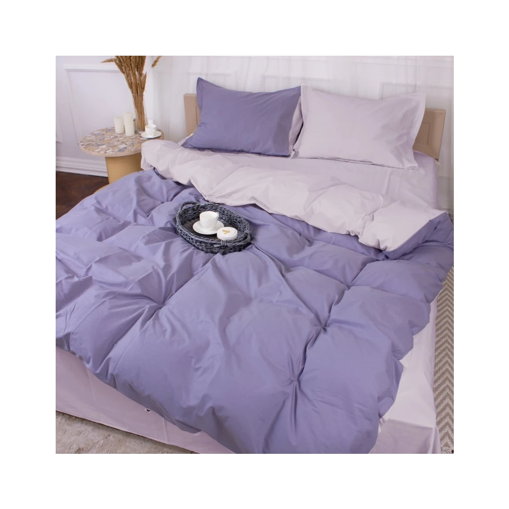 Постільна білизна MirSon Poplin Line 054 + 056 Monique 175 x 210 (2200006285540)