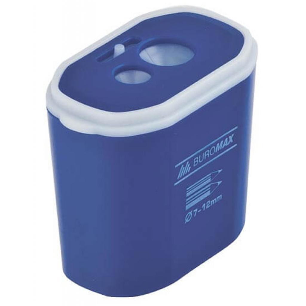 Точилка Buromax with a container, large, double, plastic (BM.4776) Точилка Buromax with a container, large, double, plastic (BM.4776)