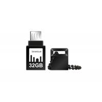USB флеш накопичувач Strontium Flash 32GB Nitro Silver OTG USB 3.0 (SR32GBBOTG2Z)