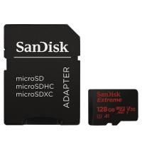 Карта пам'яті SanDisk 128GB microSD class 10 A1 V30 UHS-I U3 Extreme Action (SDSQXAF-128G-GN6AA)