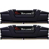 Модуль пам'яті для комп'ютера DDR4 16GB (2x8GB) 3600 MHz RipjawsV Black G.Skill (F4-3600C17D-16GVK)