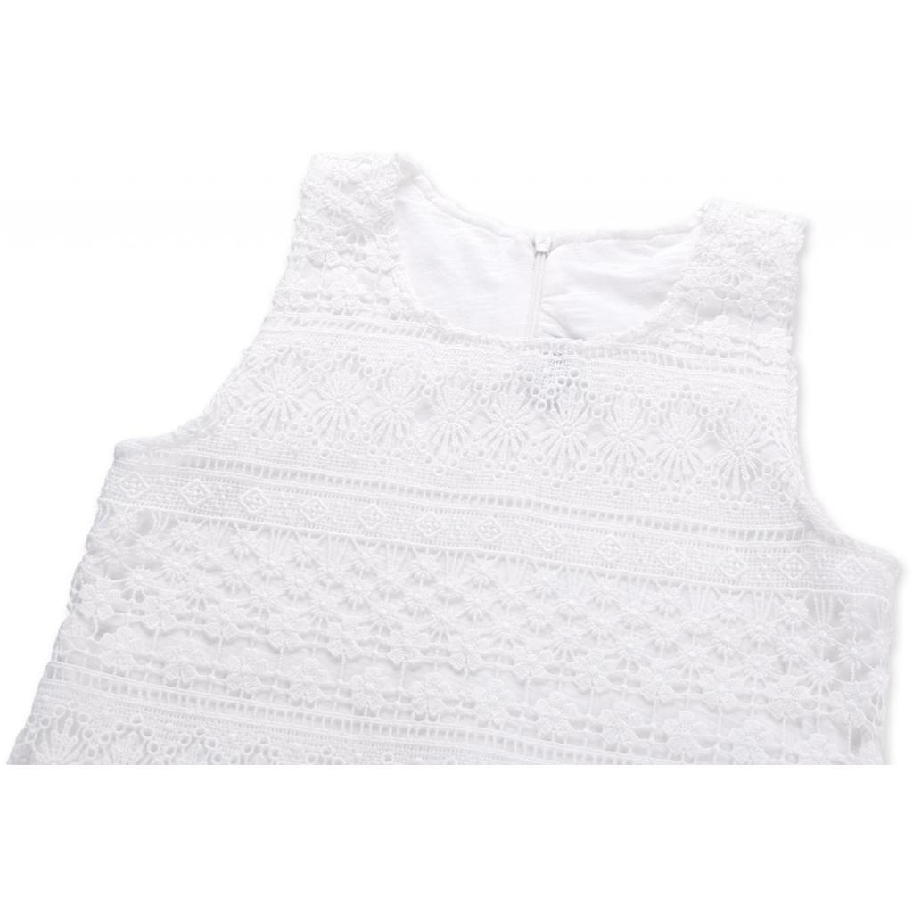 Плаття дитяче Breeze з мережив (8859-128G-cream)