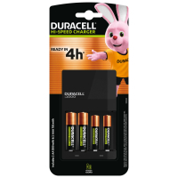 Зарядний пристрій для акумуляторів Duracell CEF14, 4 години, 1 шт. (Includes 2 AA1300mAh & 2 AAA750mAh) (5007497 / 5004990)