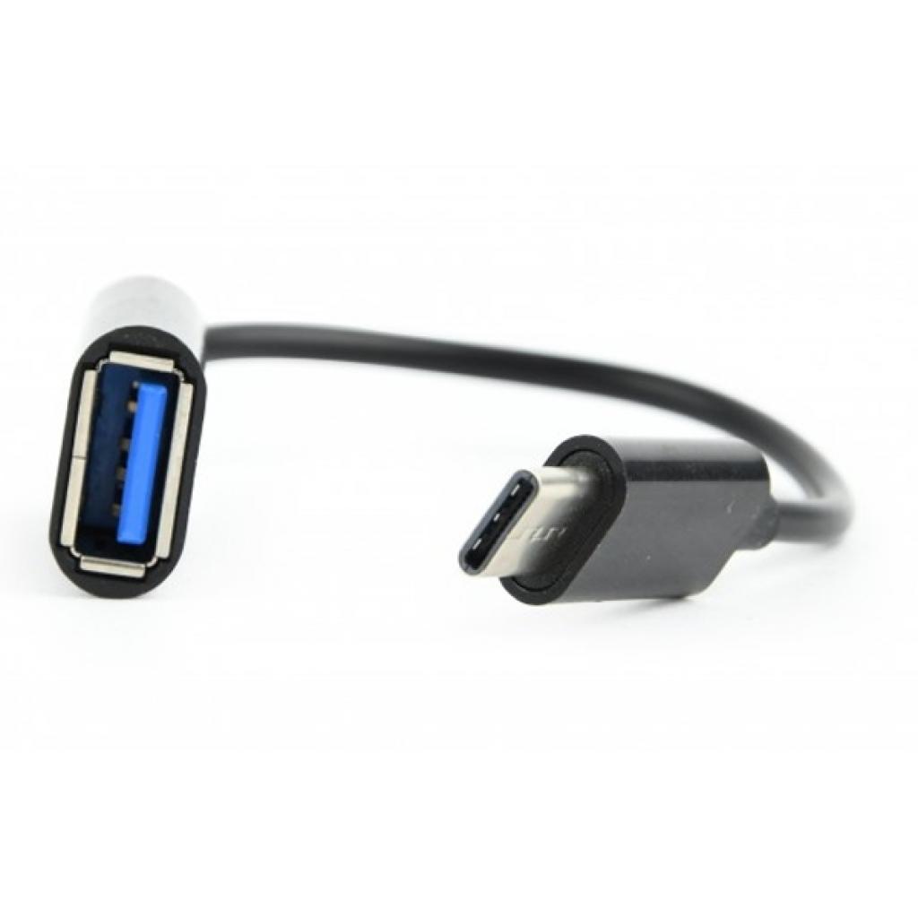 Перехідник OTG USB 2.0 AF to USB-C 0.2m Cablexpert (AB-OTG-CMAF2-01) Перехідник OTG USB 2.0 AF to USB-C 0.2m Cablexpert (AB-OTG-CMAF2-01)