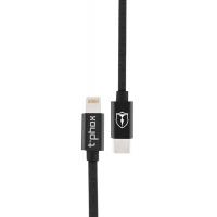 Дата кабель USB-C to Lightning 1.0m Speed T-LC811 Black T-Phox (T-LC811 Black)