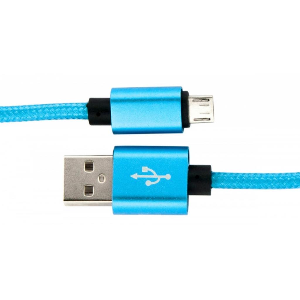 Дата кабель USB 2.0 AM to Micro 5P 1.0m blue Dengos (NTK-M-MT-BLUE)
