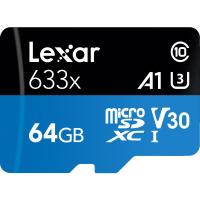 Карта пам'яті Lexar 64GB microSDXC class 10 UHS-I 633x (LSDMI64GBB633A)