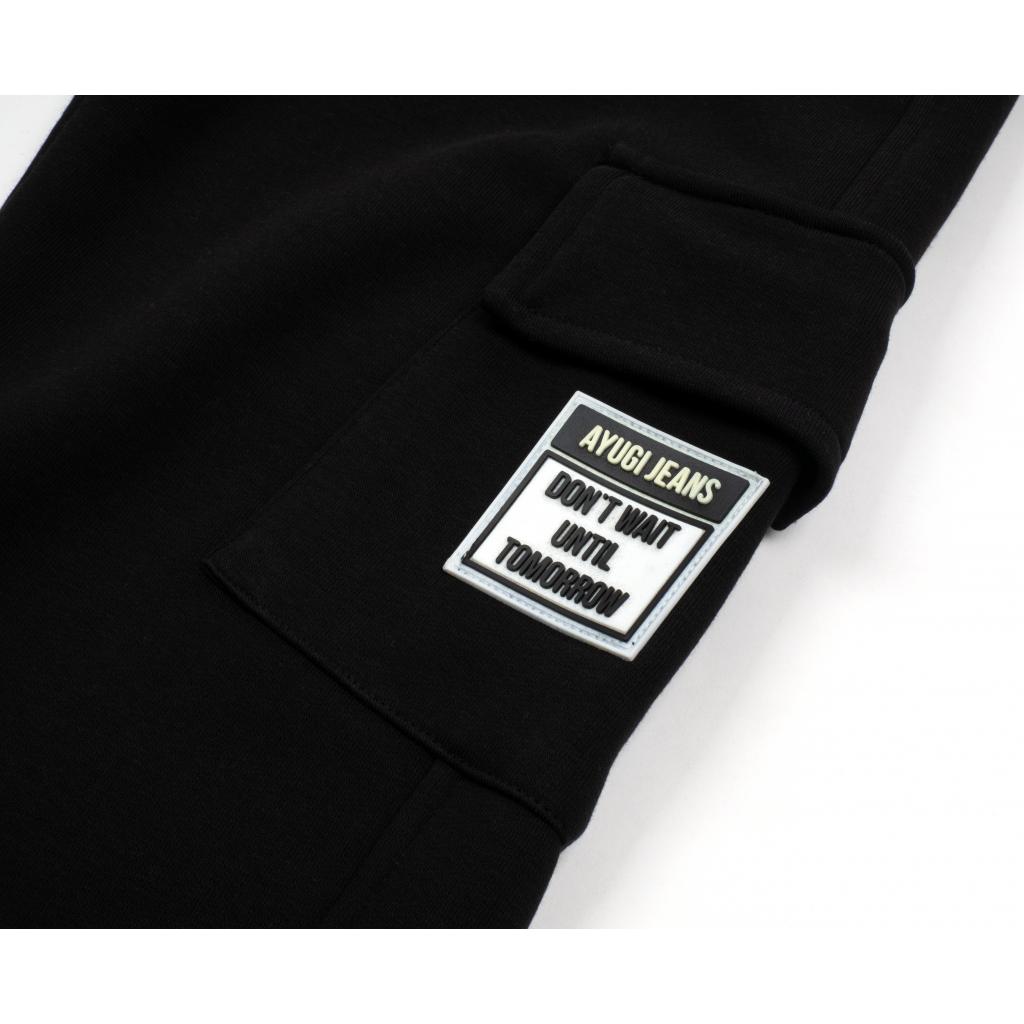 Спортивний костюм дитячий A-Yugi трикотажний (7036-K-146G-black)