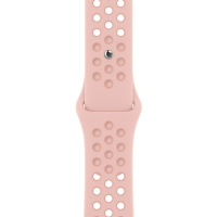 Ремінець до смарт-годинника Apple 45mm Pink Oxford/Rose Whisper Nike Sport Band - Regular (MN6Q3ZM/A)