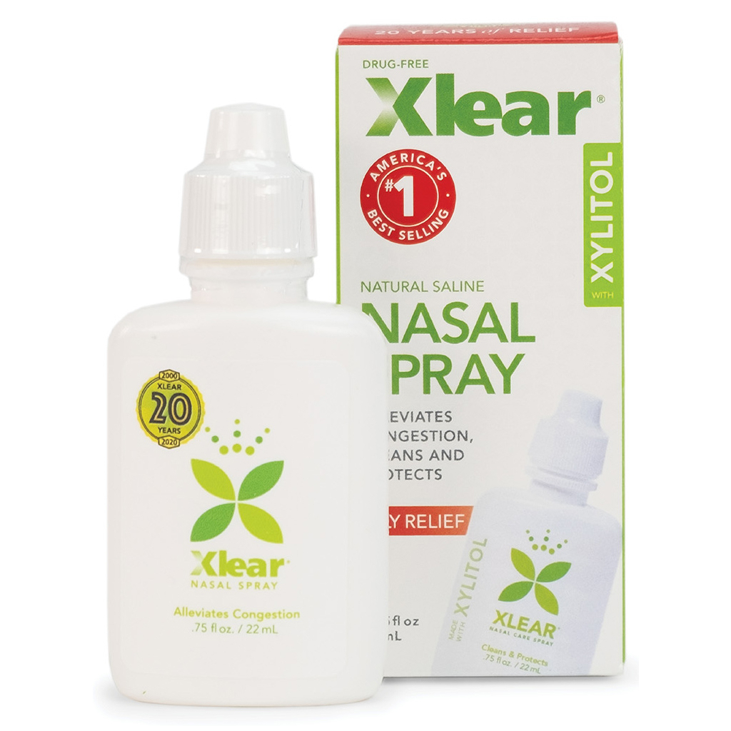 Мінерали Xlear Натуральний сольовий назальний спрей з ксилітом 22 мл (700596100015)