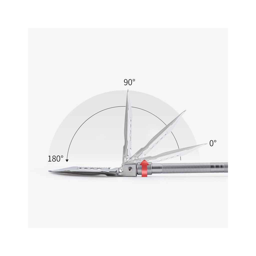 Тактична лопата Naturehike Multifunctional Outdoor Shovel NH20GJ002 (6927595761847)