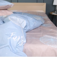 Bed sheet MirSon Beige Premium 18-691 Renata 150x220 cm (2200001134195)