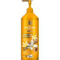 Shower gel Dalas Cosmetics Shea butter and spicy vanilla 1000 g (4823128000242)