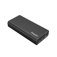 Батарея універсальна Energizer 20000 mAh, Li-pol, PD/20W, QC/3.0, Type-C/micro-USB, USB*2, black (UE20012PQ_BK)