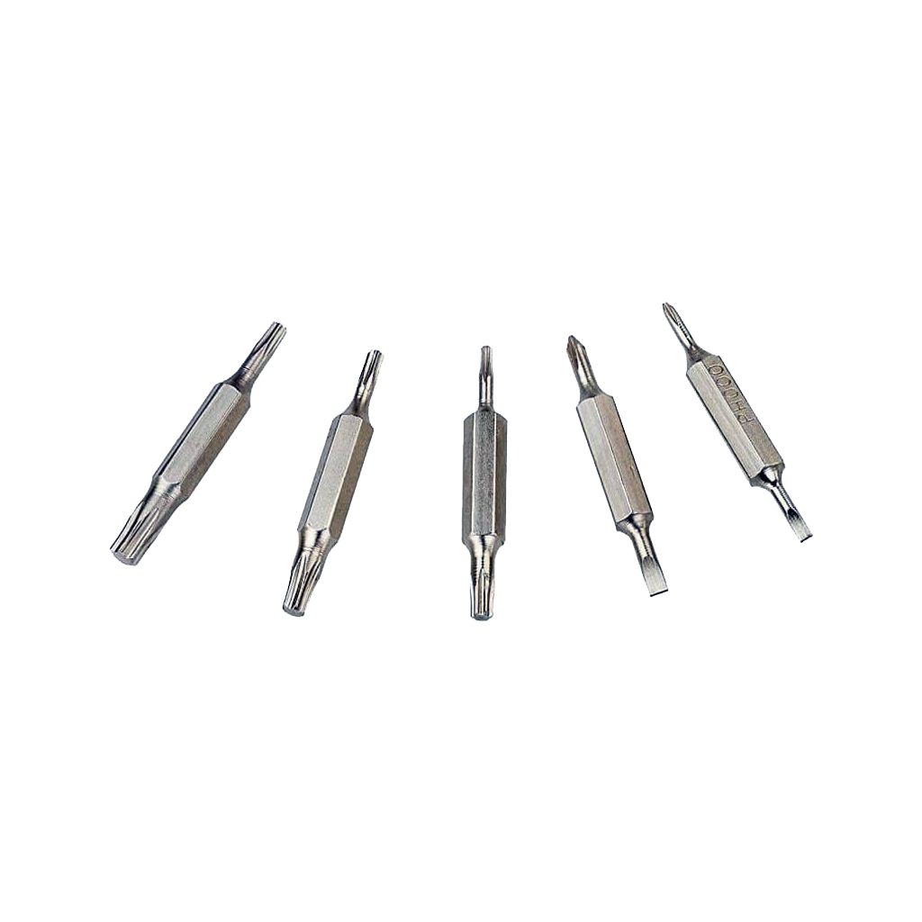 Набір викруток Black&Decker з бітами PH000/SL1.5,PH00/SL2.0,PH0/SL2.5,T7,T15,T6, 7шт, АВС пластик (A7197)