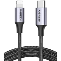 Дата кабель USB-C to Lightning 1.5m US304 MFI White Ugreen (US304/70524)
