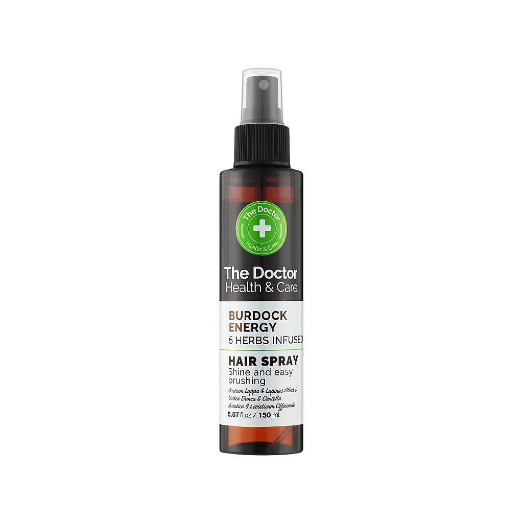 Спрей для волосся The Doctor Health & Care Burdock Energy Реп'яхова сила 150 мл (8588006042856)