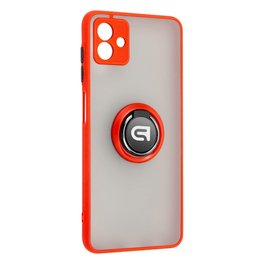 Чохол до мобільного телефона Armorstandart Frosted Matte Ring Samsung A04 (A045) Red (ARM68345) Чохол до мобільного телефона Armorstandart Frosted Matte Ring Samsung A04 (A045) Red (ARM68345)