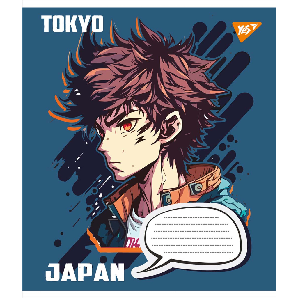 Зошит Yes А5 Japan Tokyo 12 аркушів, лінія (766288)